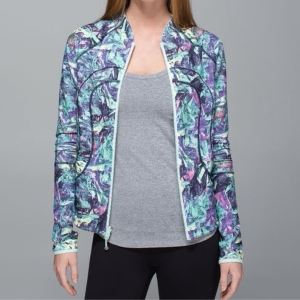 Lululemon Reversible Find Your Bliss Jacket Iridescent Multi Greenโ Size 4